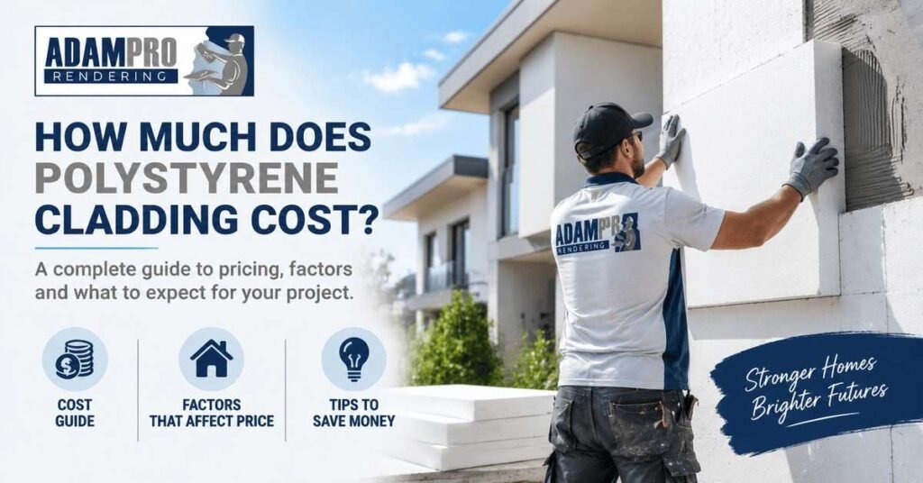 How Much Does Polystyrene Cladding Cost in australia. adampro rendering services