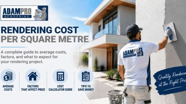 Rendering Cost Per Square Metre in NSW - adampro rendering services